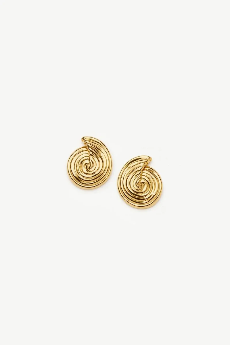 Missoma Textured Stud Earrings