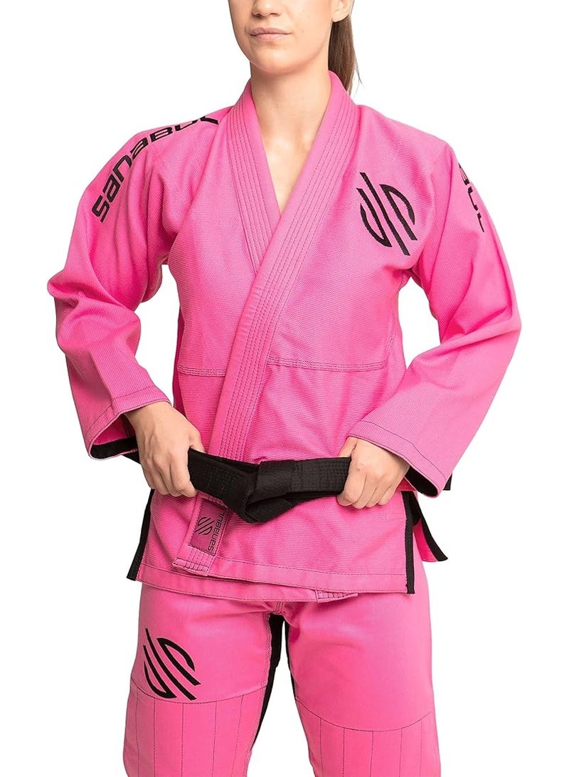 Sanabul  Sanabul Essential BJJ Gi for Women Brazilian Jiu Jitsu Gi for Women Lightweight Preshrunk Fabric - Image 3
