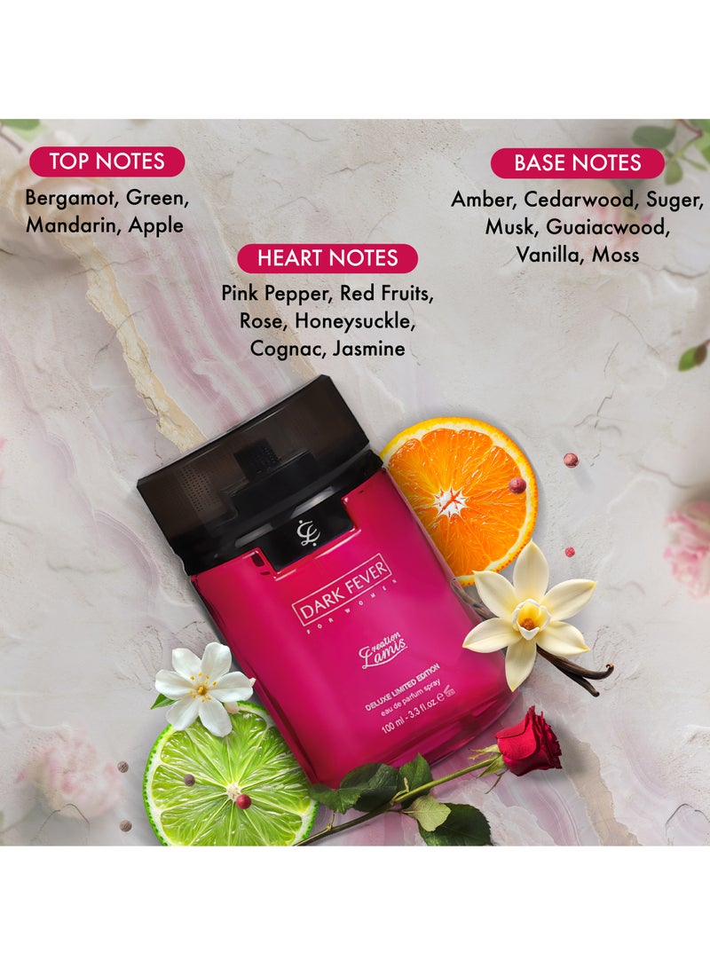 Creation Lamis Dark Fever Eau de Parfum For Women 100ml - Image 3