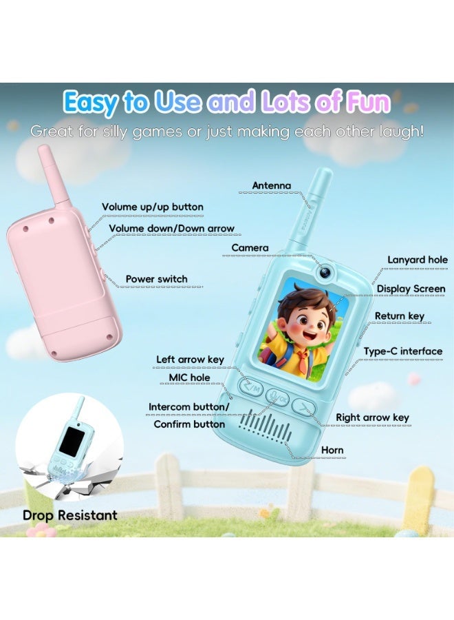 ASIV Kids Smart Phone Toys for Girls and Boys Ages 3-10 Toddler Play Toys with Dual Camera Educational Learning Games Puzzles MP3 Music Player Birthday Gifts for Kids Girls and Boys / Birthday Unicorns Gift Toys for Children 3 4 5 6 7 8 Year Old ( 8GB SD Card) - Image 4