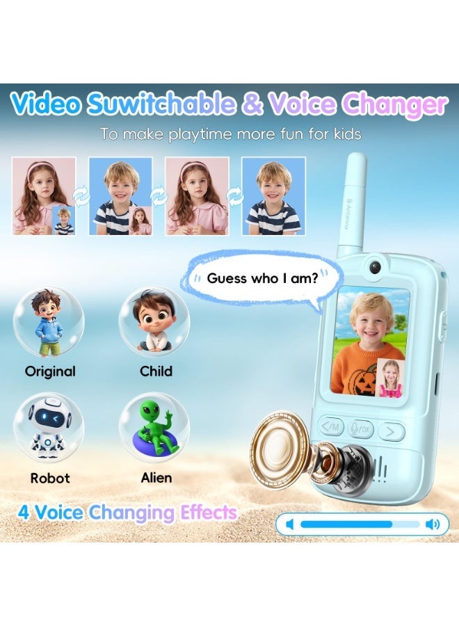 ASIV Kids Smart Phone Toys for Girls and Boys Ages 3-10 Toddler Play Toys with Dual Camera Educational Learning Games Puzzles MP3 Music Player Birthday Gifts for Kids Girls and Boys / Birthday Unicorns Gift Toys for Children 3 4 5 6 7 8 Year Old ( 8GB SD Card) - Image 1