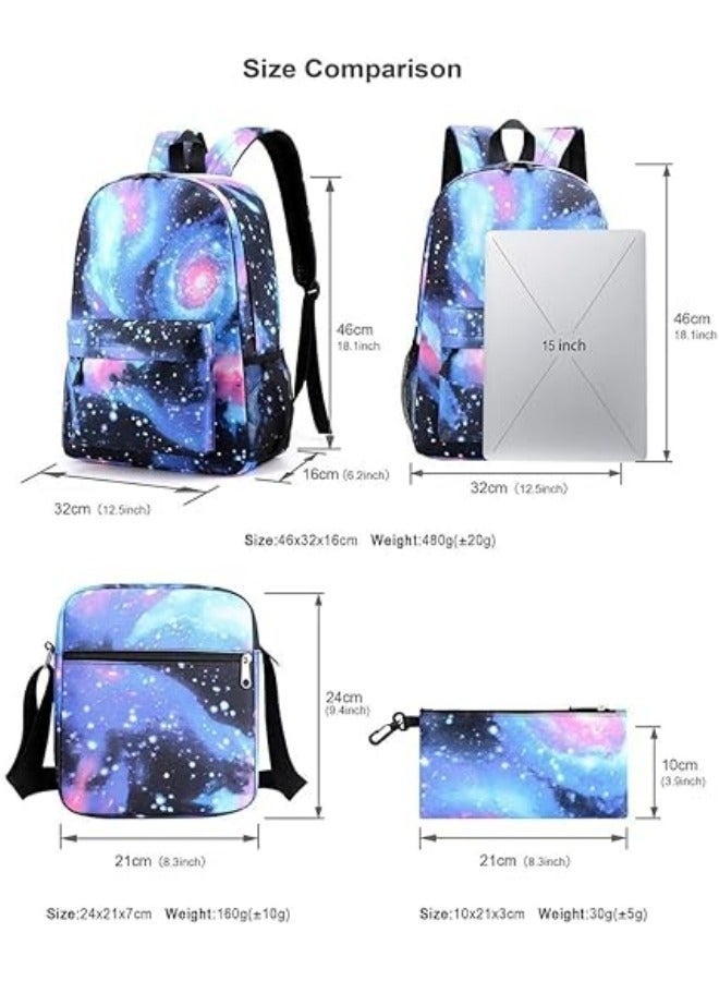 Among Us 3PCS Gaming Backpack Set, Laptop Backpack with Lunch Bag Pencil Case, Travel Bag Great Gifts for Boys Girls Fan - Image 2