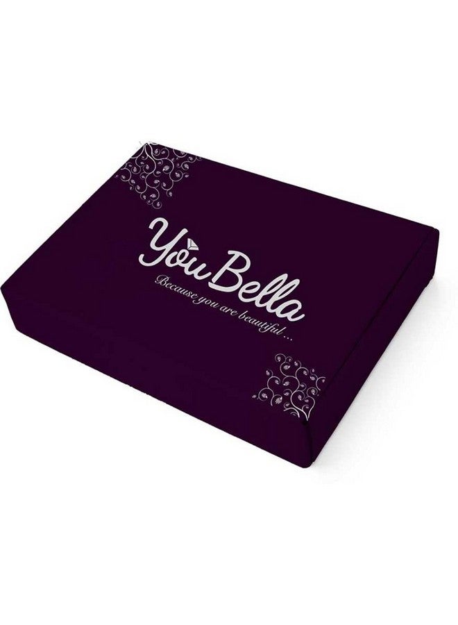 YouBella American Diamond Gold Plated Mangalsutra Pendant with Chain and Earrings for Women (Style 3) - Image 2