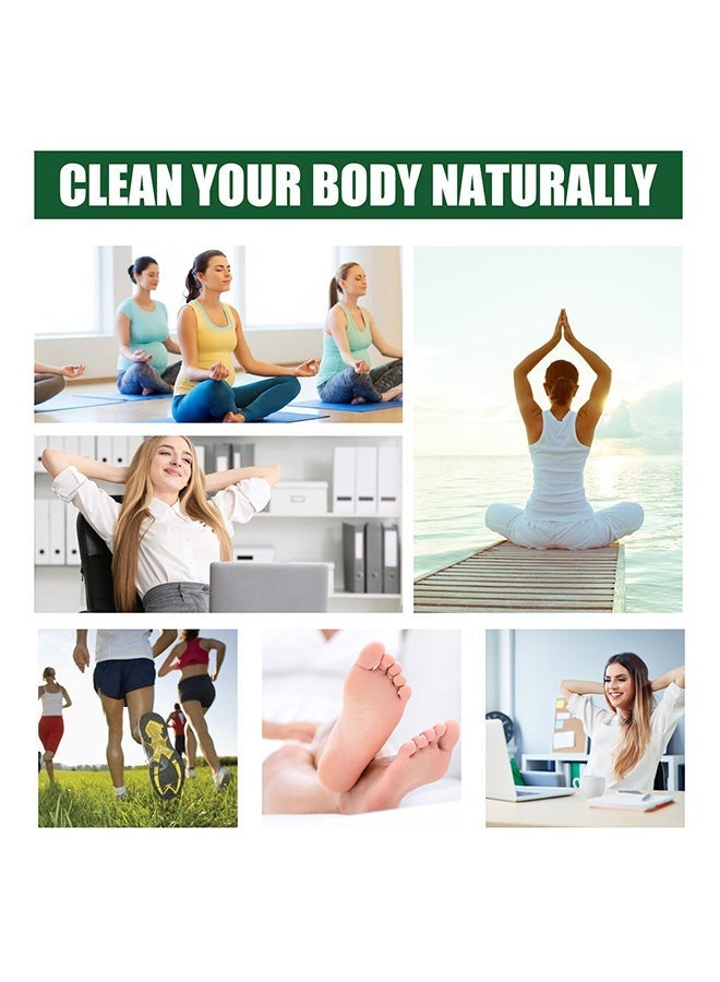 EELHOE Mugwort Foot Patches - Deep Cleansing Foot Patches - Foot Patches For The Foot | Foot Care - Foot Patches | All Natural Premium Ingredients 12 Pieces Mugwort Foot Patches - Image 5