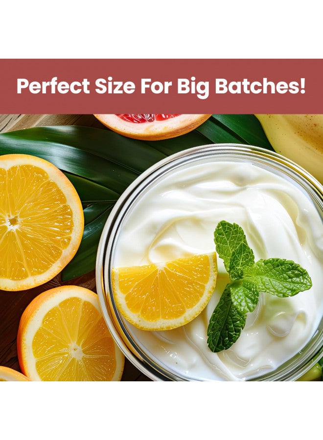 Ultimate Ultimate Yogurt Containers 2 Pack - Make More Yogurt with 1-Quart Glass Containers (4 Cup) - Perfect for Food Storage & Meal Prep - 100% BPA free & Oven Safe Round Bowl Set with Lids  - Image 2