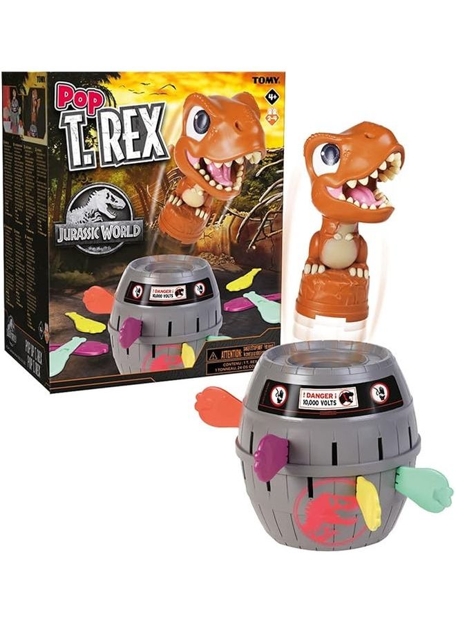 تومي POP UP TREX CLASSION'S ACTION GAME FAMILY ولعبة الأطفال في مرحلة ما قبل المدرسة Gurassic World Games Game for Children 4 5 6 7 - Image 1
