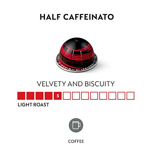 Nespresso Capsules Vertuo Half Caffeinato Mild Roast Coffee 30Count Coffee Pods Brews 78oz - Image 5