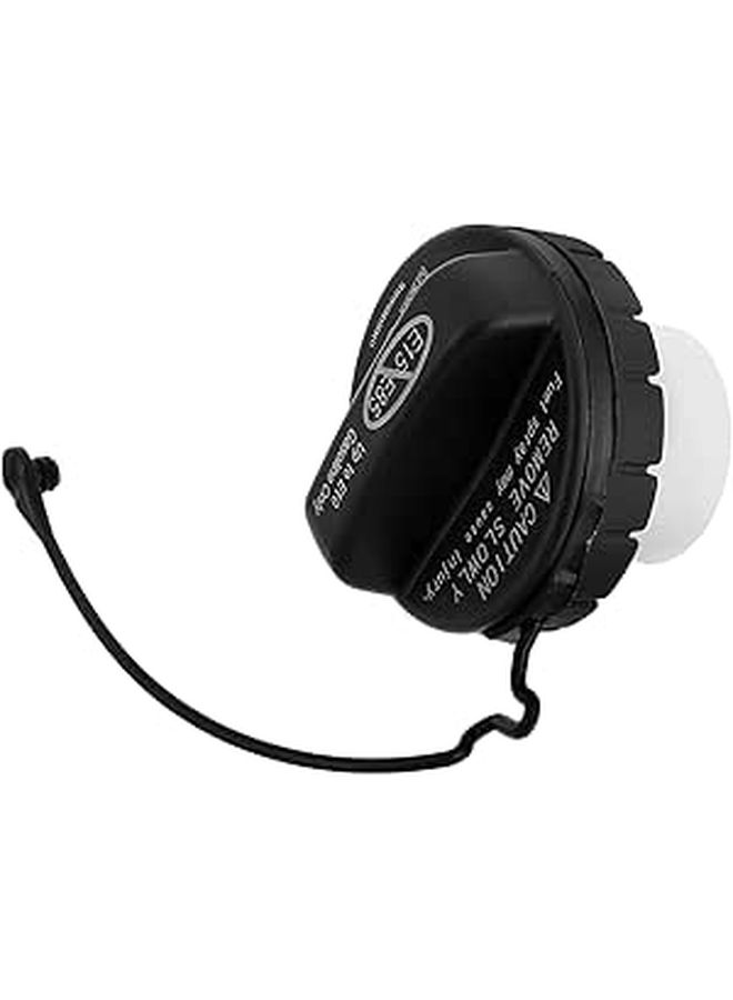 Fuel Tank Cap Replacement For Mid Size Sedan Plastic Gasoline Cap Leak Resistant Black - Image 1