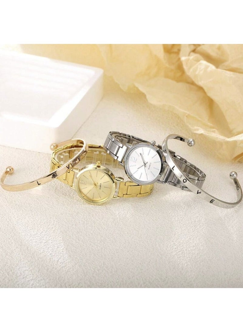 veya LUXURY WOMEN’S SET – 2 WATCHES & 2 BRACELETS - Image 4