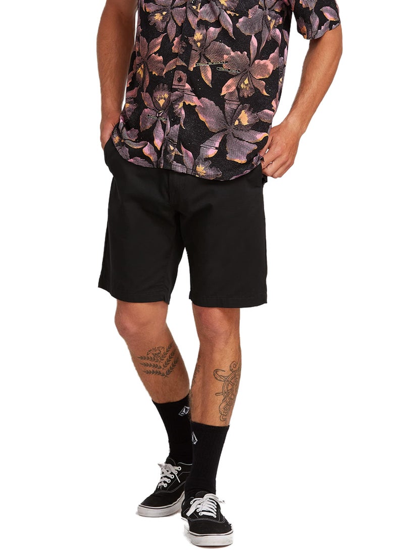 Volcom Mens Frckn Drifter 20 Sht Black 36