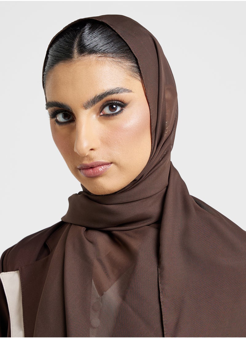 Khizana Embellished Abaya With Sheila  - Image 4