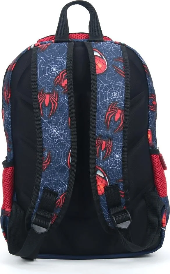 Masho Trend Web Speedyman School Bag + Nutrition + Pencil Case + Water Bottle Spiderman Bag Primary School Bag Backpack