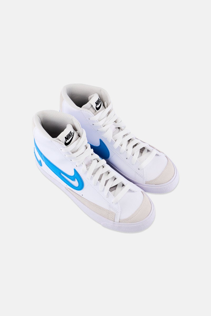 Nike أحذية نايك بليزر ميد للأطفال الأولاد، أبيض - Image 3