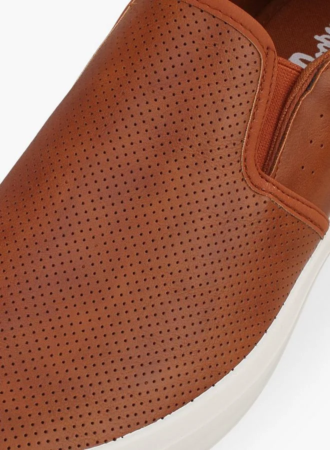 Lee Cooper TAN Men Slip-On Shoes for Men | Best Price UAE