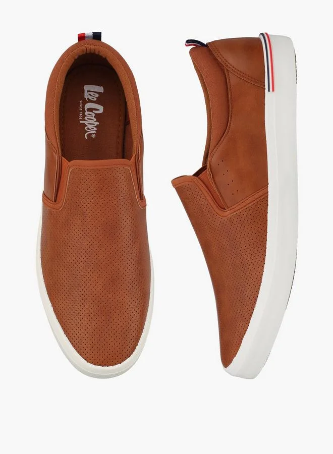 Lee Cooper TAN Men Slip-On Shoes for Men | Best Price UAE