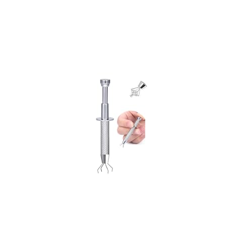 Longita Piercing Ball Grabber Tool Piercing Assistant Tool Piercing Jewelry Septum Ball Screw Tools for Changing Jewelry Piercings Removal Tools Screw on Labret Lip Earring Balls Replacement Holder - Image 1