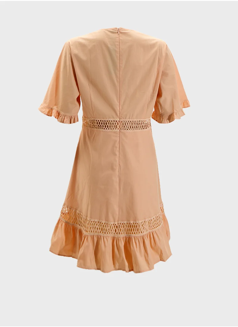ترينديول Laser Cut Dress