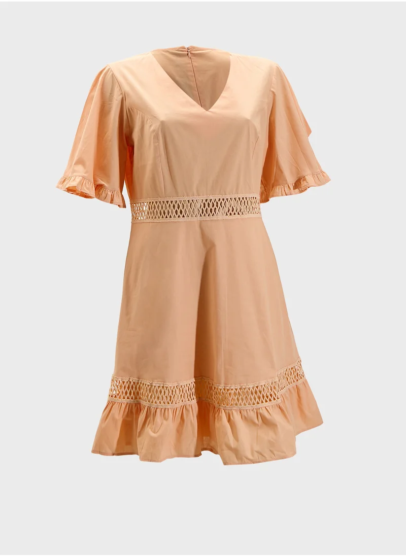 ترينديول Laser Cut Dress