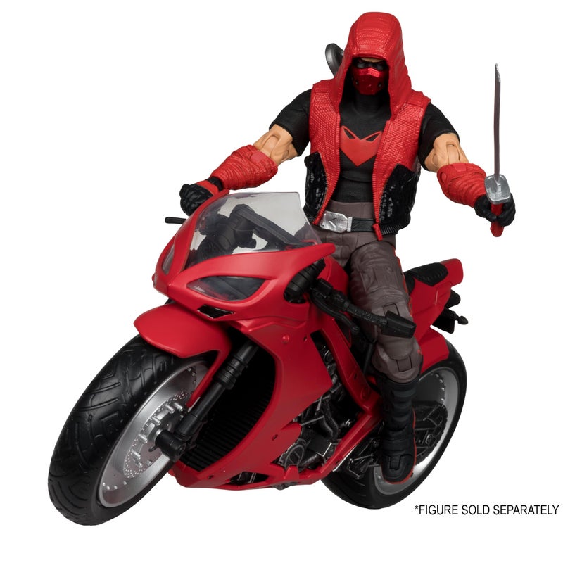 McFarlane Toys - DC Multiverse Red Hood's Sportsbike (Red Hood: Outlaw) Vehicle - Image 2