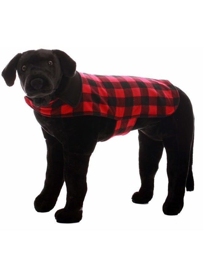 #followme Buffalo Plaid Dog Jacket Clothes for Dogs 6747-10195A-XL - Image 5