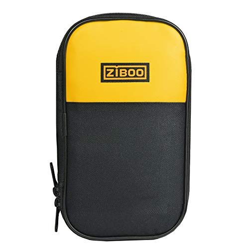 ZIBOO C35 Multimeter Meter Soft Case,Use for Clamp Meter Multimeter Compatible with FLUKE-HIOKI-Testo Sanwa-KYORITSU - Image 1