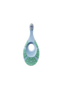 Step 1 Baby Toothbrush 0 2 Years Extra Soft Bristles Bpa Free Gentle To Babies. Made In Malaysia 0 Months To 24 Months Toothbrush (Blue & Green)