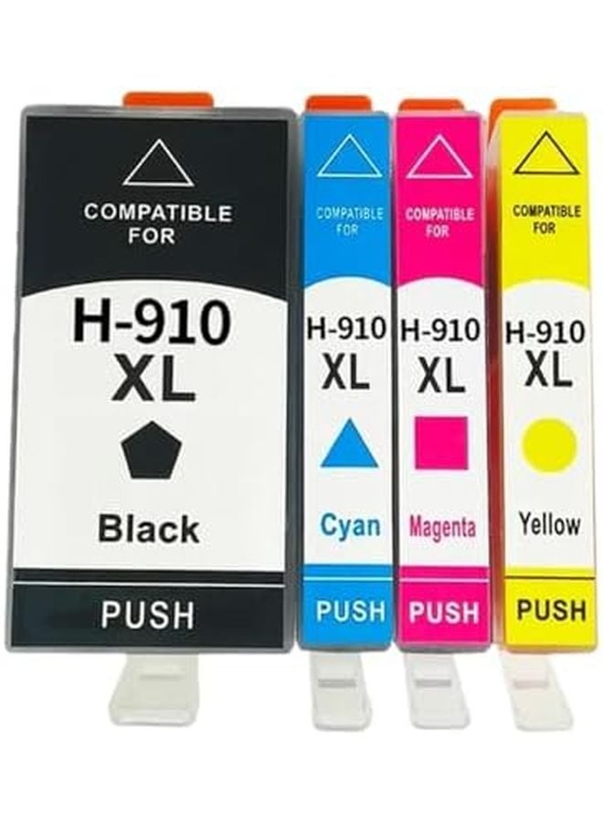 حبر متوافق 910XL 1 مجموعة لطابعات HP OfficeJet Pro 8010 8012 8020 8022 8023 8024 8025 8026 8028 8035 - Image 2