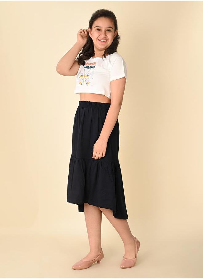 LILPICKS White Black Girls Wear Clothing set  - Image 4