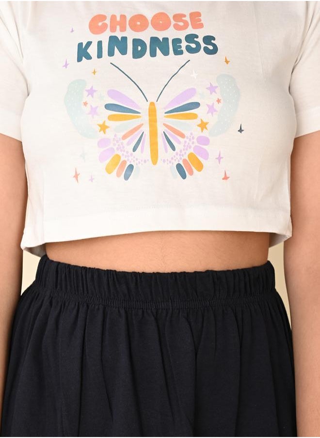 LILPICKS White Black Girls Wear Clothing set  - Image 3