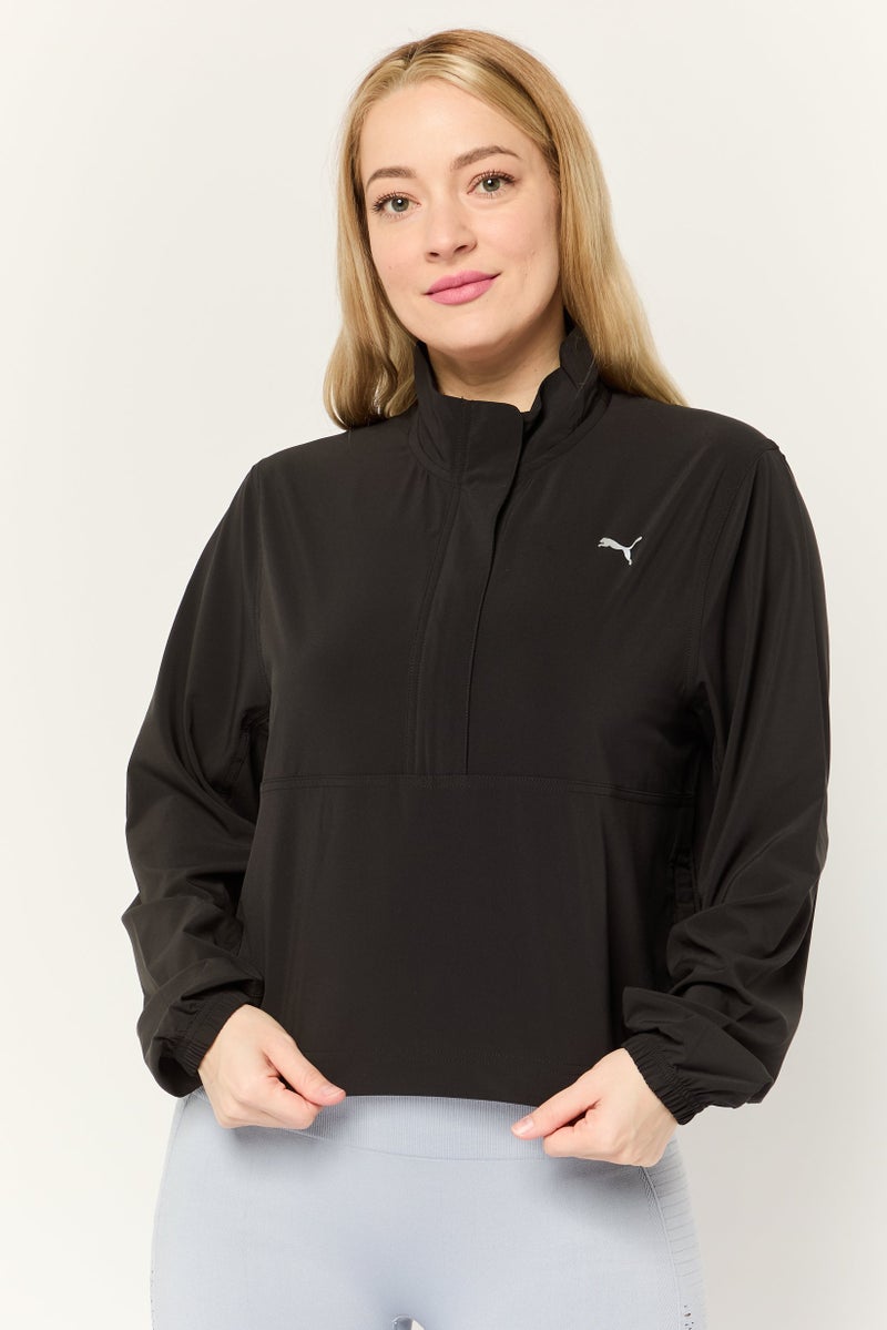PUMA Women Sportswear Fit Long Sleeve Outdoor Sweatshirt, Black  - Image 1