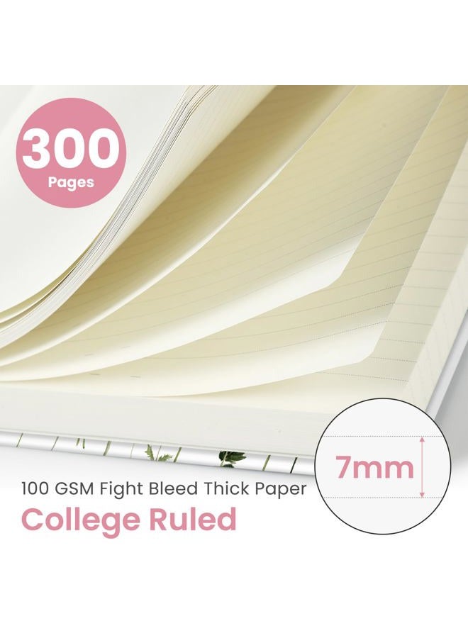 Taja Lined Spiral Notebook Journal for Work, 300 Pages Thick B5 (7.1"x10") College Ruled Journal for Women & Writing, Hardcover Notebook for Note Taking, Perfect for Office Home School, Magical Forest - Image 2