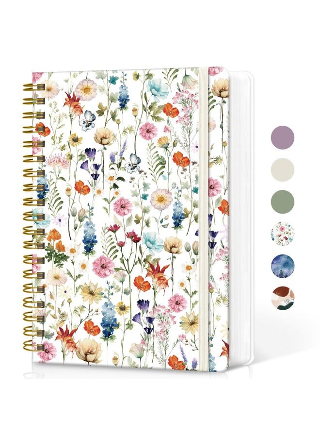 Taja Lined Spiral Notebook Journal for Work, 300 Pages Thick B5 (7.1"x10") College Ruled Journal for Women & Writing, Hardcover Notebook for Note Taking, Perfect for Office Home School, Magical Forest - Image 1