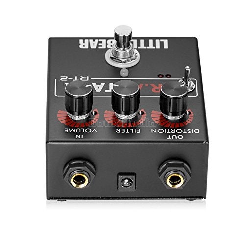Nobsound Little Bear 3 RAT Tack Guitar Bass Distortion Effector effect Stomp Box Fuzz Pedal LED - Image 5