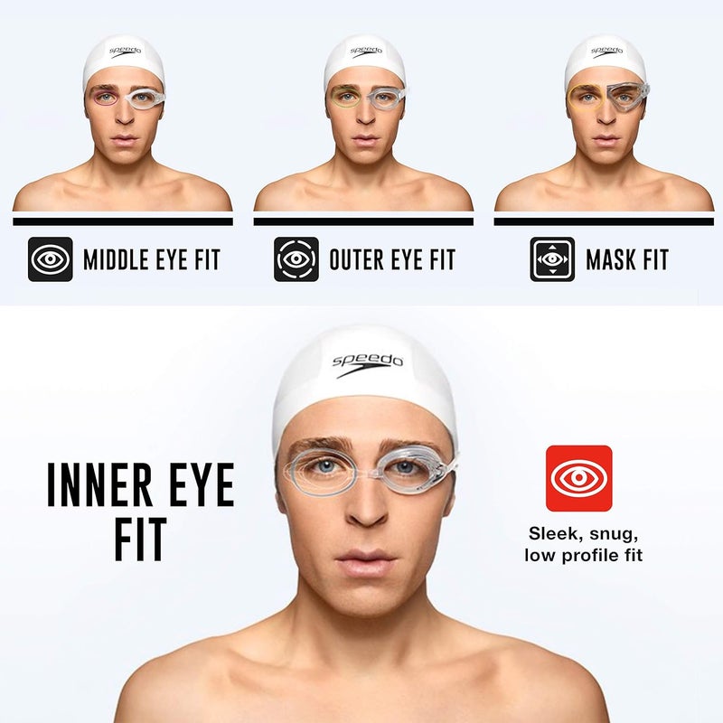 speedo Speedo Womens Swim Goggles Mirrored Vanquisher 20 - Image 2