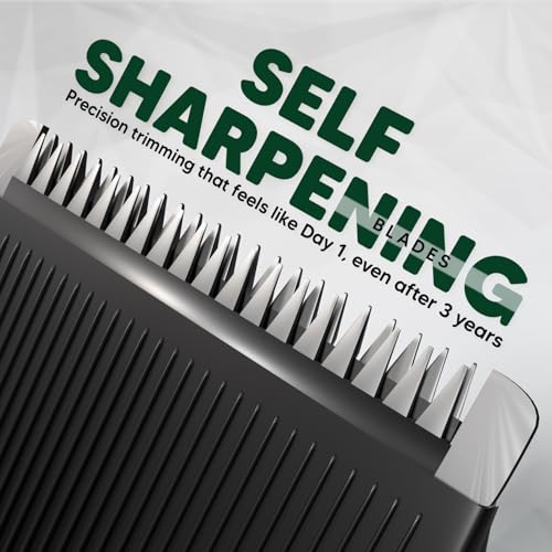 LetsShave All-in-One Beard, Body & Head Trimmer for Men | 20 Precision Length Settings (0.5–10mm) | Self-Sharpening Blades | USB-C Fast Charging | 120 Min Runtime | LED Display | Free Pro Styler | 24 Months Warranty - Image 3