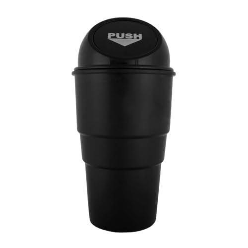 AUTOGUYS Compact Car Dustbin for Car Mess Control Portable Mini Trash Bin for Vehicles Home & Office Sturdy & Easy to Clean Design [Pack of 1] - Image 1