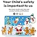 MoinKidz Christmas Puzzle for Kid Wooden Chunky Jigsaw Puzzles for Kids Ages 35 Christmas Toys Gifts Party Favors for Toddlers - Image 4
