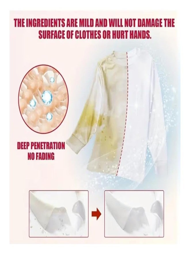 Whimsical Stain Removal Wet Wipes - Individually Wrapped Emergency Stain Remover for Clothes, Shoes & Bed Sheets | Fast-Acting Formula for Coffee, Grease, Ink & More (1 Pcs 20 Pieces) - Image 4