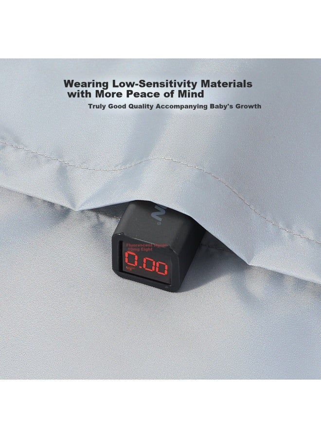 Yuzhaolin Children'S Reversible Short Sleeve Bib, Baby Feeding Waterproof Bib, Anti-Dirt Smock For Painting, Elf Girl