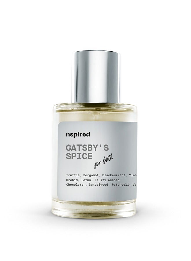 Nspired Beauty Gatsby’s Spice EDT Unisex – Amber Floral Perfume - Image 2
