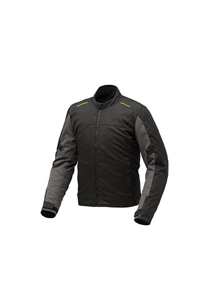 TUCANO URBANO - Tucano Urbano Texwork 2G Bikers Jacket - Yellow/Black/Grey Large - Image 1