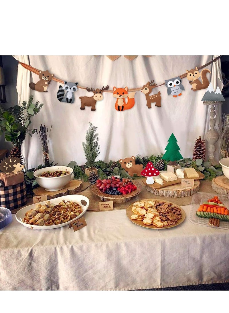 Y&D Workshop Sewing Kit for Kids, Woodland Animals Kids Kit, Make Your Own Stuffed Animal Felt Stitch Art and Craft Toys Boys Girls DIY Crafting - Image 3