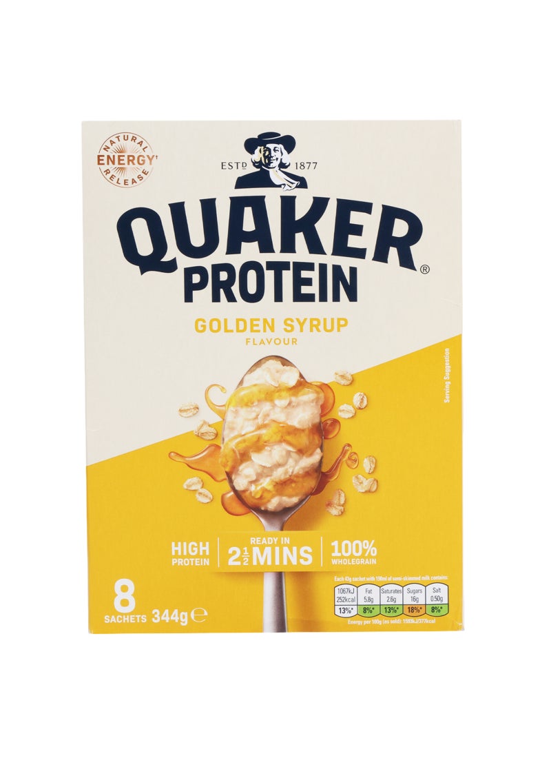 Quaker Protein Oat So Simple Golden Syrup Porridge - Image 1