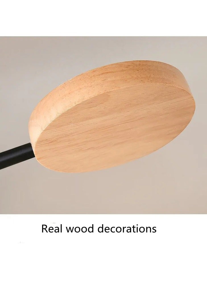 5 رأس ثريا سقف غرفة المعيشة الحديثة ثريا سقف غرفة المعيشة LED ضوء سقف غرفة النوم، أخضر - Image 3