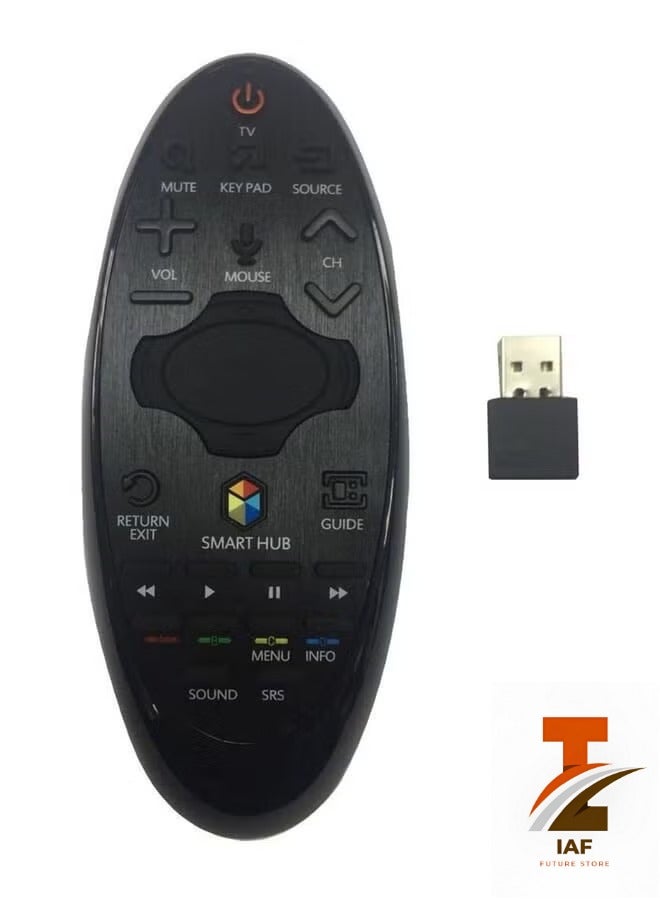 IAF Remote Control For Samsung Smart TV Black
