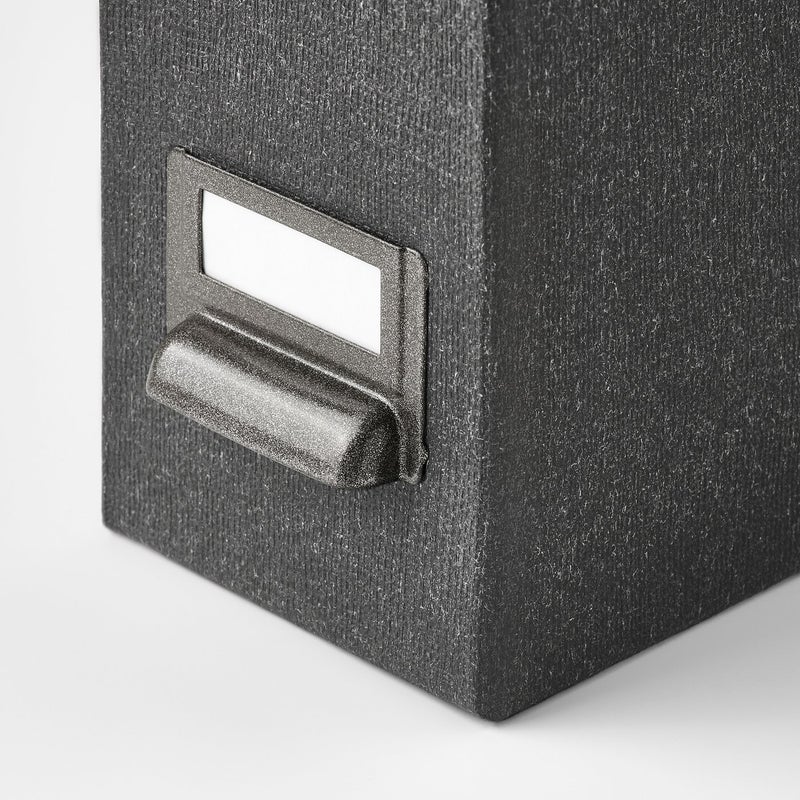 Baitique Magazine File, Recycled Paperboard, Dark Grey, 2 Pack - Image 4