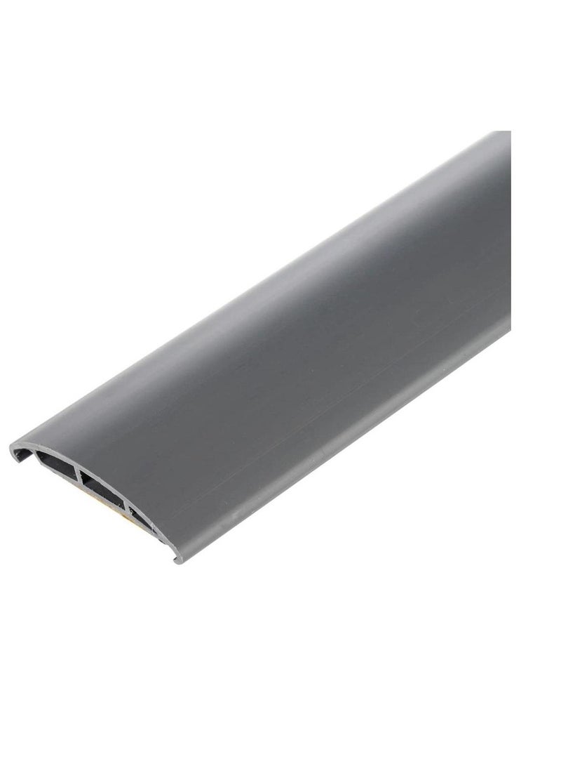 Electrical PVC Floor Trunking 25mm X 8.0mm X 2mtr-Grey