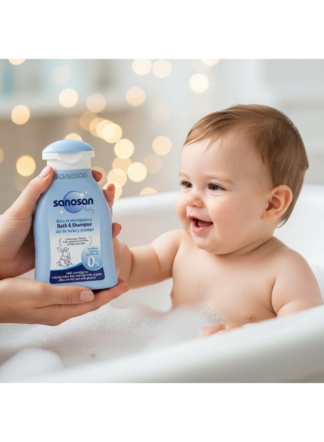 سانوسان شامبو وغسول استحمام للأطفال من سانوسان 100 مل - Image 1