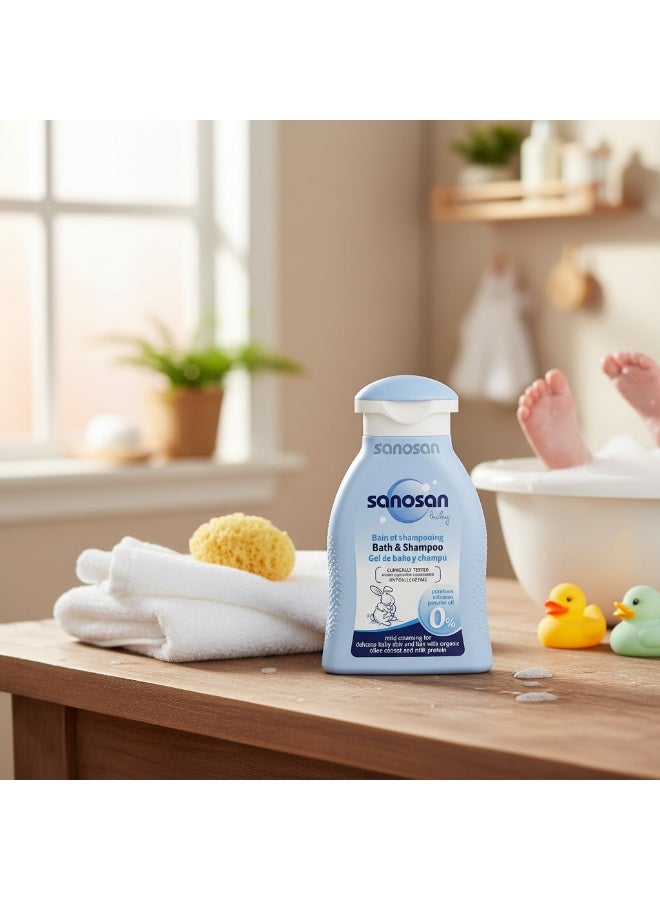 سانوسان شامبو وغسول استحمام للأطفال من سانوسان 100 مل - Image 2