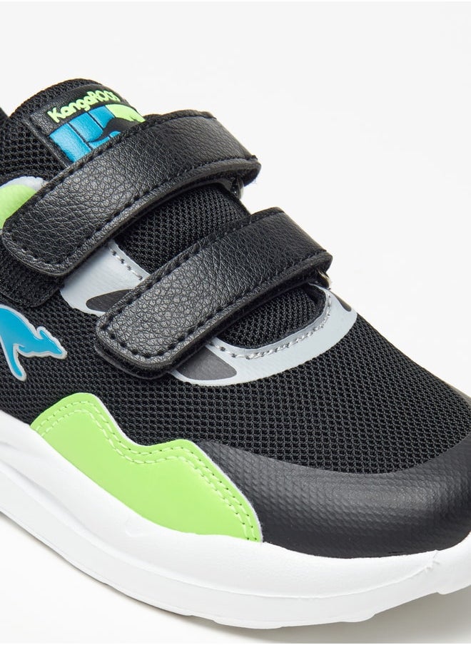 kangaROOS - Boys' Textured Sports Shoes with Hook and Loop Closure - Image 1
